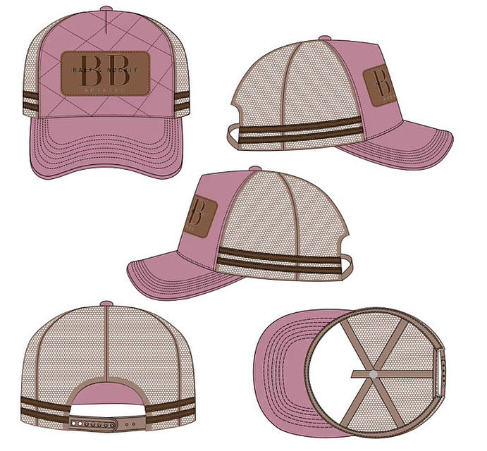 Pre-order. The “Dusty Rose” Trucker Cap