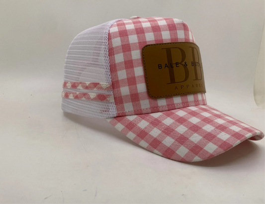 The “Gingham” Trucker Cap