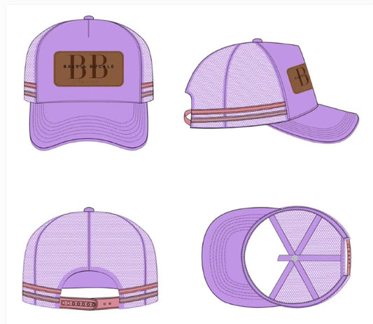 Pre-order. The “Lavender Breeze” Trucker Cap